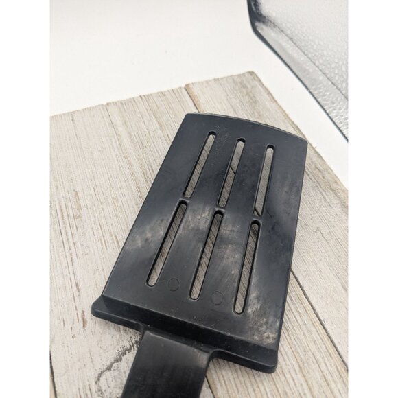 Vintage USA Nylon Plastic Slotted Spatula Turner Flipper Tongs - Picture 2 of 7